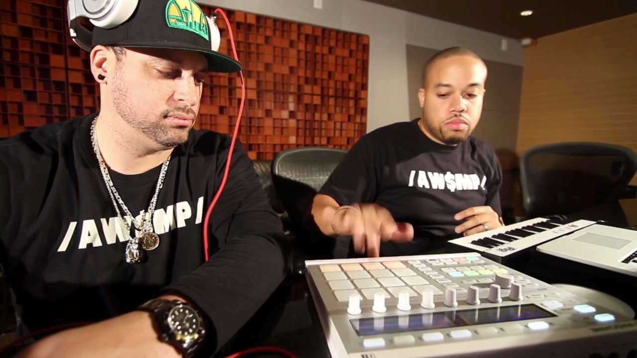 Tha Bizness making Kendrick Lamar's Sherane with MASCHINE