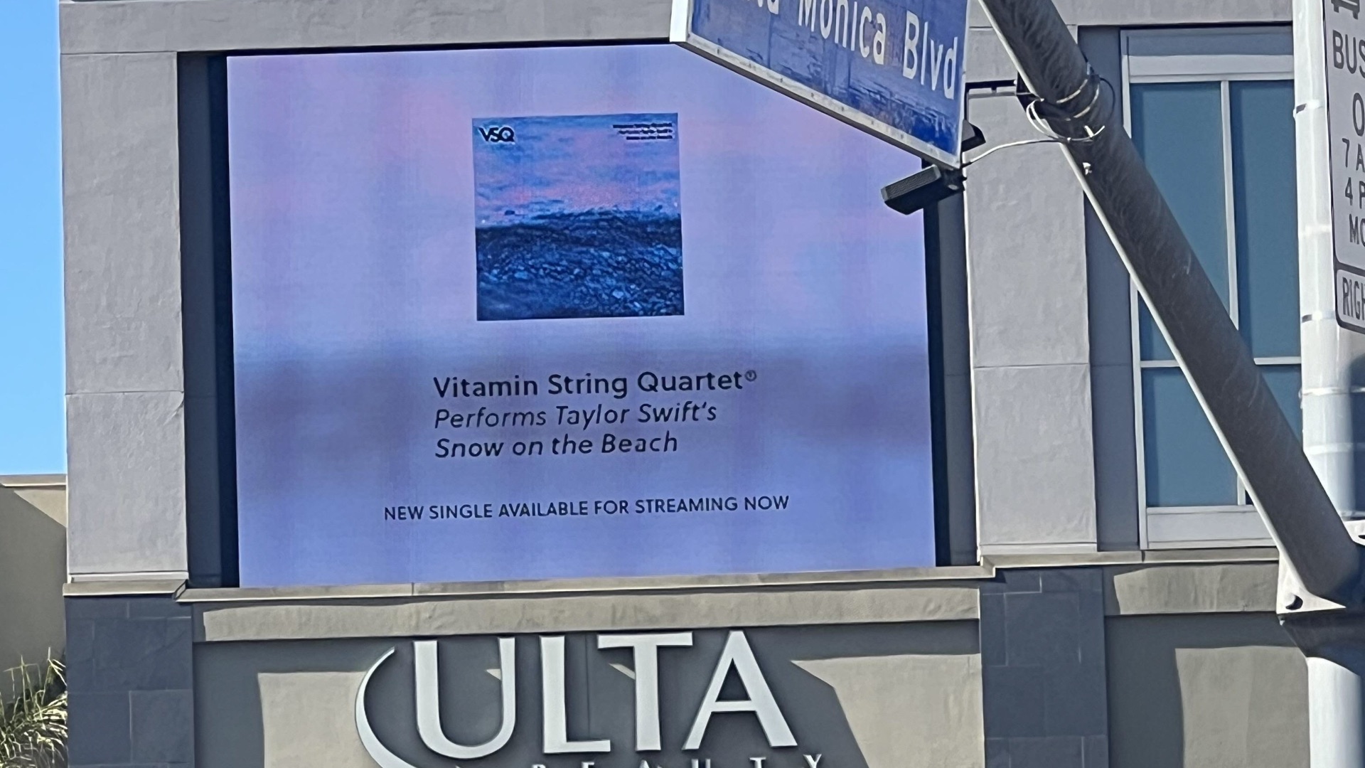 Vitamin String Quartet digital out-of-home